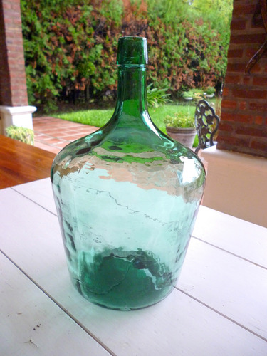Damajuana Antigua Botellon 5 Litros Verde