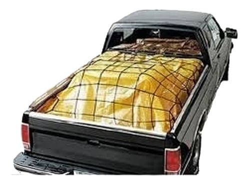 Imagen 3 de 3 de Red Elástica 10 Ganchos 120 X 150 Pulpo Camioneta Pick Up En