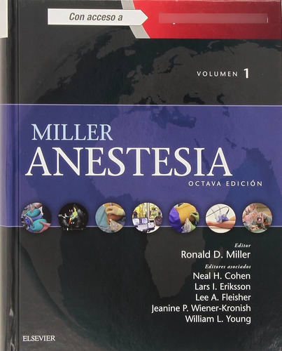 Miller. Anestesia (+ Expertconsult) 2 Vols.