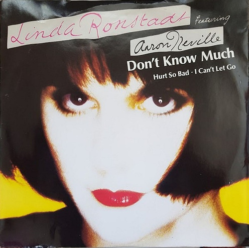Lp Linda Ronstadt Featuring Aaron Neville- Don't Know Much