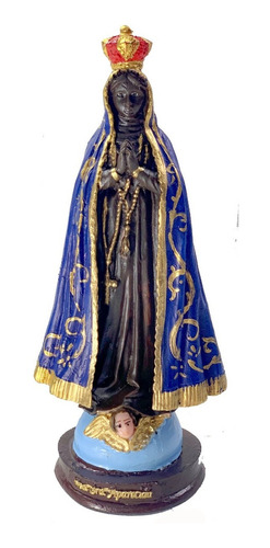 Imagem De Nossa Senhora Aparecida Em Resina Pequena