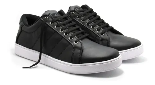 Zapatillas Cuero Vacuno Cosidas Reforzadas Hasta Talle 46