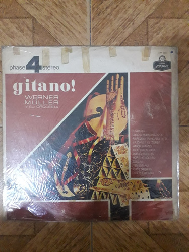 Vinilo Werner Muller Gitano Año 1967