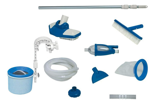 Skimmer Automático Intex + Kit De Mantenimiento Piscinas