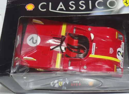Miniatura 1:18 Ferrari 1972 - 312 Collezione Clássico Shell