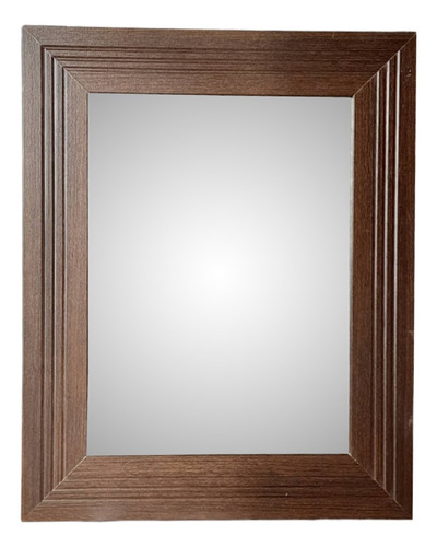Espelho Com Moldura Decorativa Em Madeira 42x52 Cm