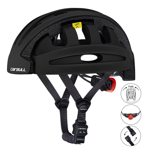 Casco Urbano De Bicicleta Cairbull Find Negro Talla M/l