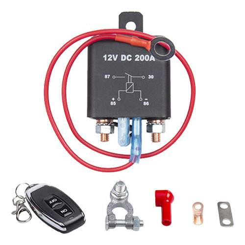 Interruptor De Desconexión Remota De Batería De 12 V Dc 200