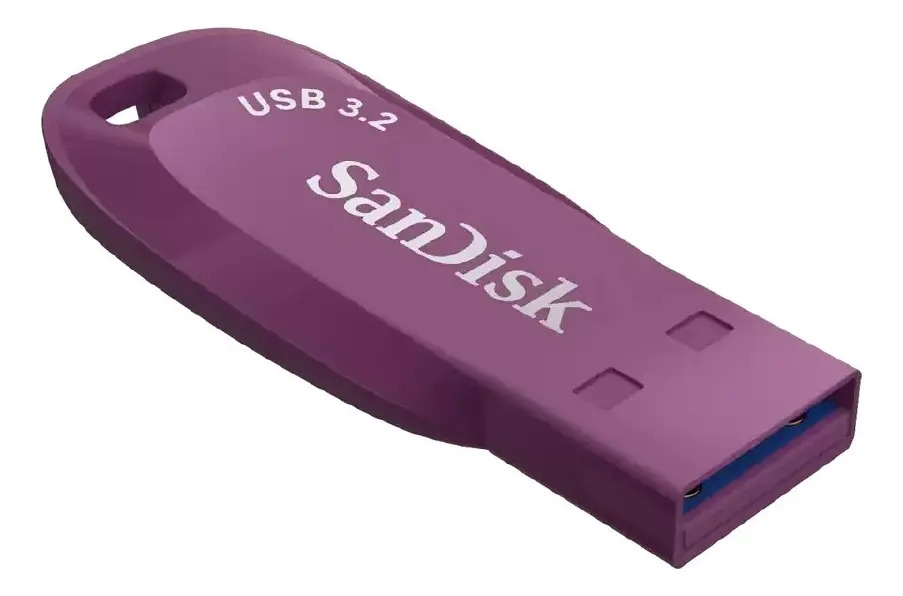 Pen Drive SanDisk Ultra Shift 64GB USB 3.2 Roxo Violeta