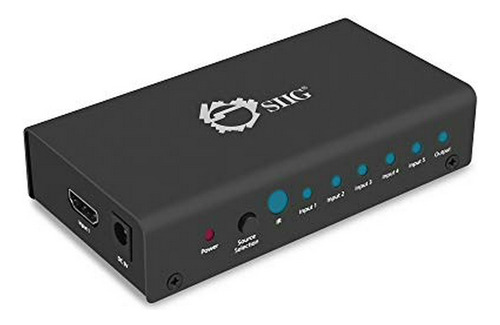 Cable Hdmi - Siig 5x1 Hdmi Switch 4k 30hz, 5 Port Hdmi Switc