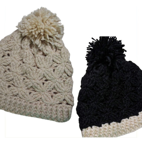 Gorro Flowers - Varios Colores - Disponible