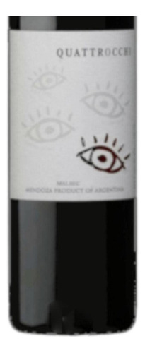 Pack De 12 Vino Blanco Quattrocchi Malbec 750 Ml