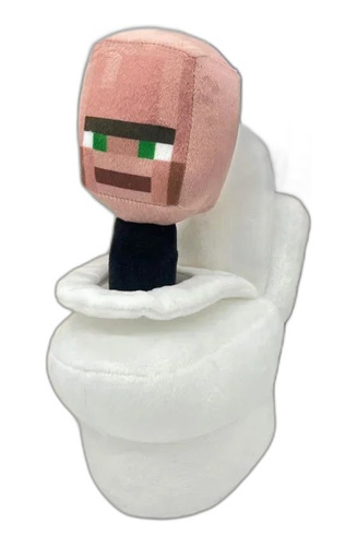 Skibidi Toulet Retrete Minecraft Peluche 30cm  Nuevo 