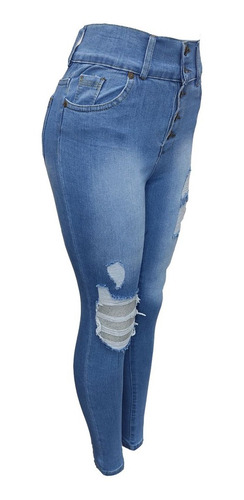 Imagen 8 de 9 de Pantalon Jean De Dama Corte Alto
