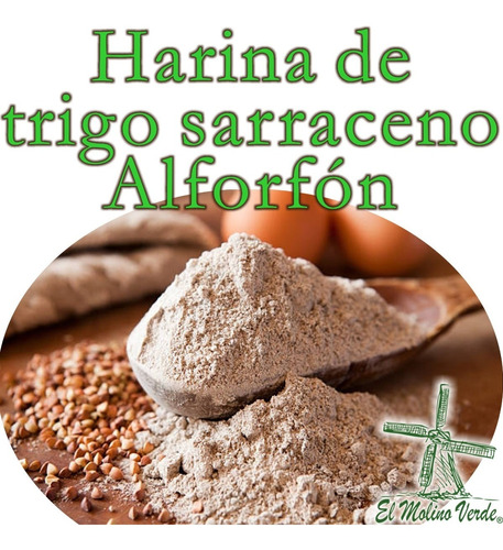 Harina De Alforfón - Trigo Sarraceno X 2 Kilos