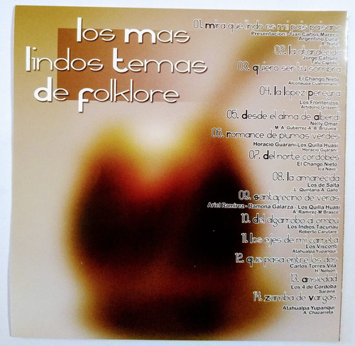 Folklore Cd Nuevo Guarany Luna Cafrune Visconti Yupanqui Y +