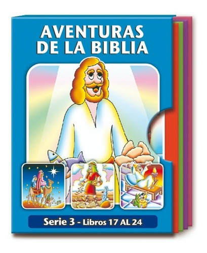 Imagen 4 de 6 de 24 Libritos Cristianos Para Niños Aventuras De La Biblia 1-3