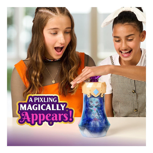 Magic Mixies Pixlings Marena Doll Single Muñeca Azul Sorpres