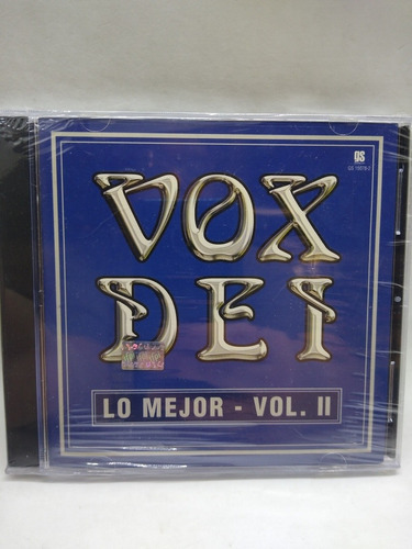 Vox Dei Lo Mejor Volúmen Dos Cd Nuevo