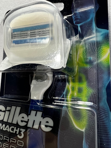 Máquina De Afeitar Recargable Gillette Mach3 Cuerpo 1unidad