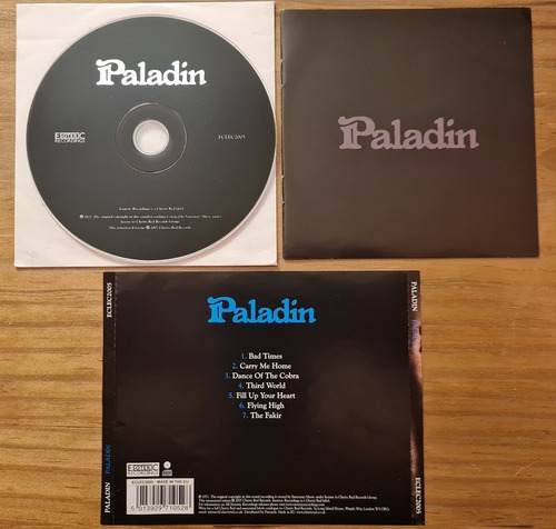 Paladin - Paladin ( Hard Rock Progresivo) 