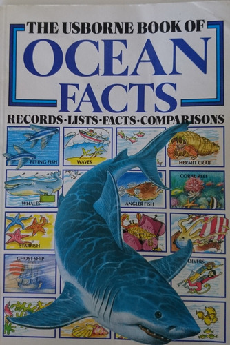 Usborne Book Of Ocean Facts Libro Inglés Animales Del Océano