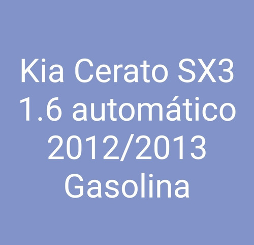 Kia Cerato 2012 1.6 Sx Aut. 4p