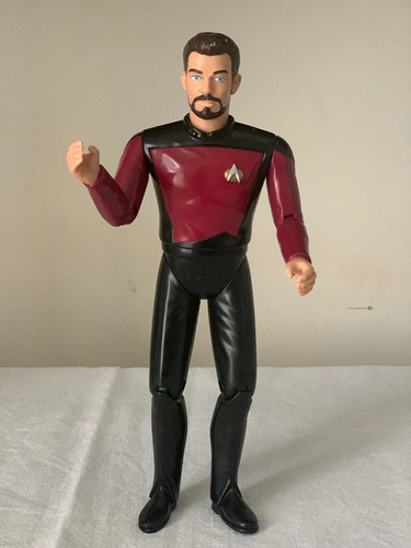 Star Trek Comandante William Riker 1995 Talking Series