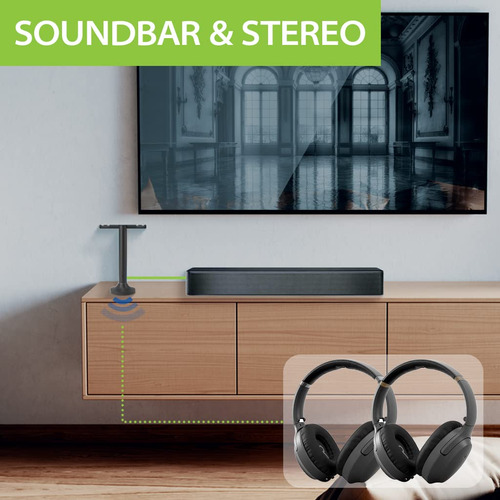 Auriculares Inalámbricos Avantree Duet Para Tv Con Transmiso
