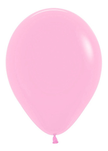 Bexiga Balão Rosa Candy Color 7 Polegadas 50 Unidades