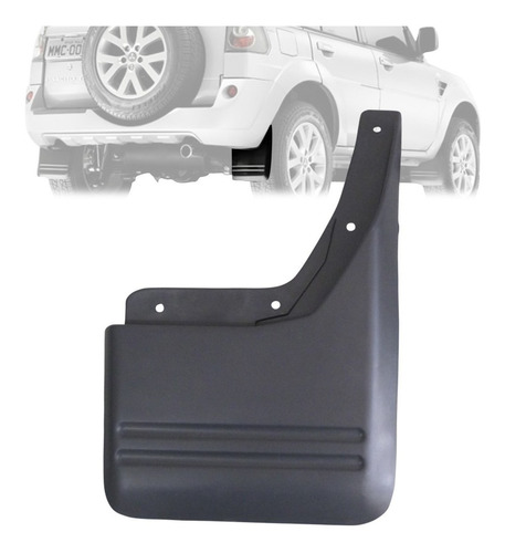 Parabarro Lameiro Pajero Tr4 2010 A 2015 Traseiro - Direito
