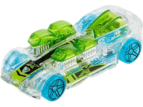 Hot Wheels Conjunto de pista de ação com 1 carro de brinquedo, 2 desaf