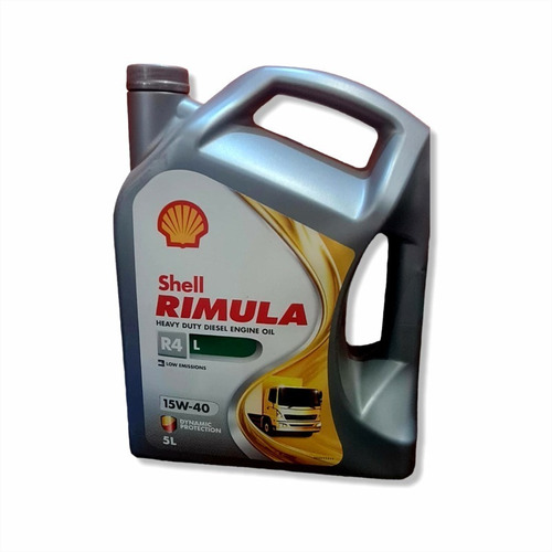 Aceite Shell Rimula R4 L 15w40 Heavy Duty Diesel Engine Oil