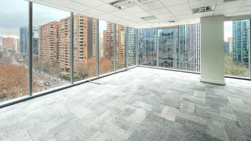 Oficina Nueva Las Condes 442 M2, Planta Libre, Privados