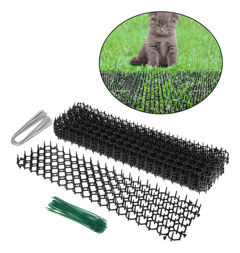 10 Peças Tapetes De Fezes De Gato Anti-escavação -