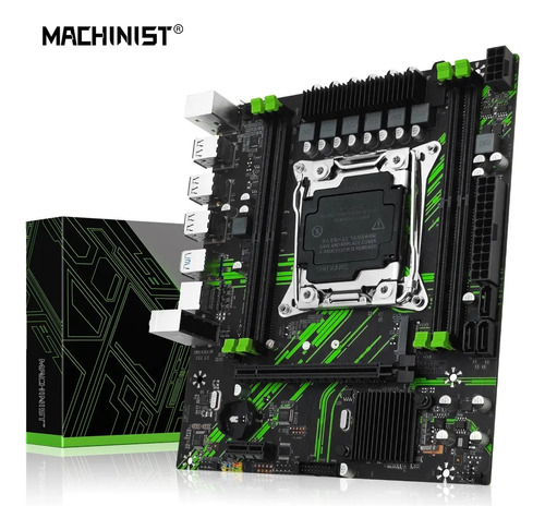 Placa Mãe Machinist X99 Pr9 Lga 2011-3 Para Intel Xeon Cor Preto