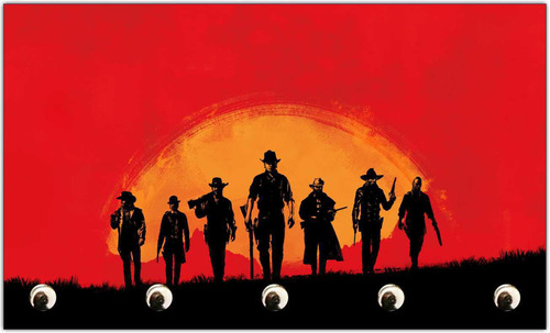 Porta Chaves Game Jogos Red Dead Redemption Chaveiros T01