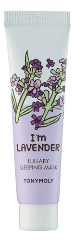 Tonymoly I'm Lavender Lullaby Sleeping Mask (tamaño De Viaje