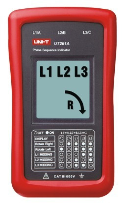 Detector Indicador De Fases Ut261a Uni-t
