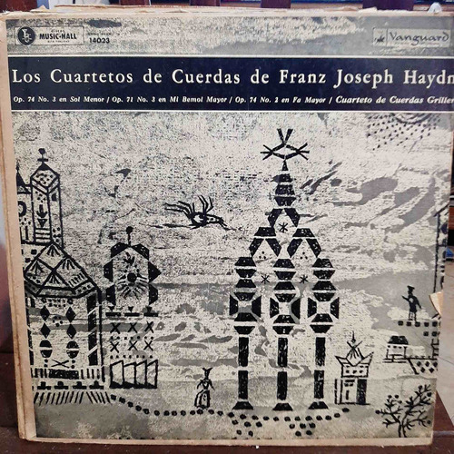 Vinilo Cuarteto De Cuerdas Griller Cuartetos Franz Haydn Cl2