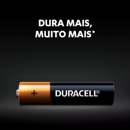 Pilha Alcalina Aaa Palito Duracell Com 16 Unidades Bateria