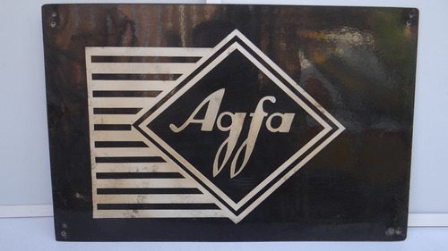 Letrero Antiguo, Agfa, Vintage