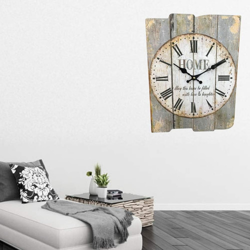 Reloj De Pared Rectangular 38 X 30 Cm Varios Modelos