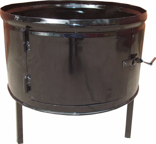 Imagen 2 de 3 de Fogonero Grande Para Cualquier Tipo De Parrilla Puerta Ancha