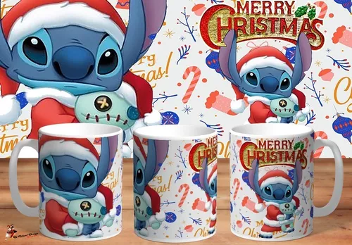 Taza de Cerámica 3D Disney Stitch Navidad con Cocoa | Sam's Club