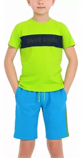 Conjunto Playera Y Short Deportivo Athletic Works De Niño