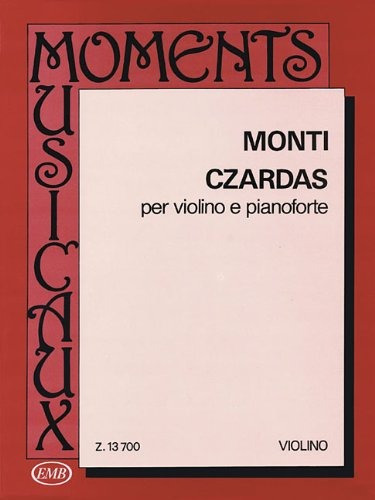 Czardas Violin Piano Ingles Y Aleman