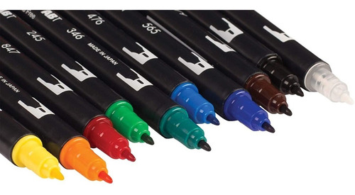 Imagen 6 de 9 de 10 Marcadores Tombow Dual Brush / Colores Primarios