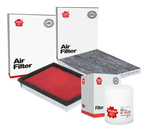 Kit Filtros Aceite Aire Cabina Nissan Sentra 2.5l L4 2009