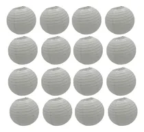Comprar 20 Lampara Papel Blanca 25 Cm Pantalla China 10in